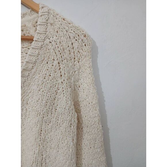 Free People Cream Knit Sweater - Picture 3 of 6